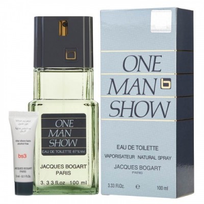 JACQUES BOGART One Man Show SET: EDT 100ml + aftershave balm 3ml